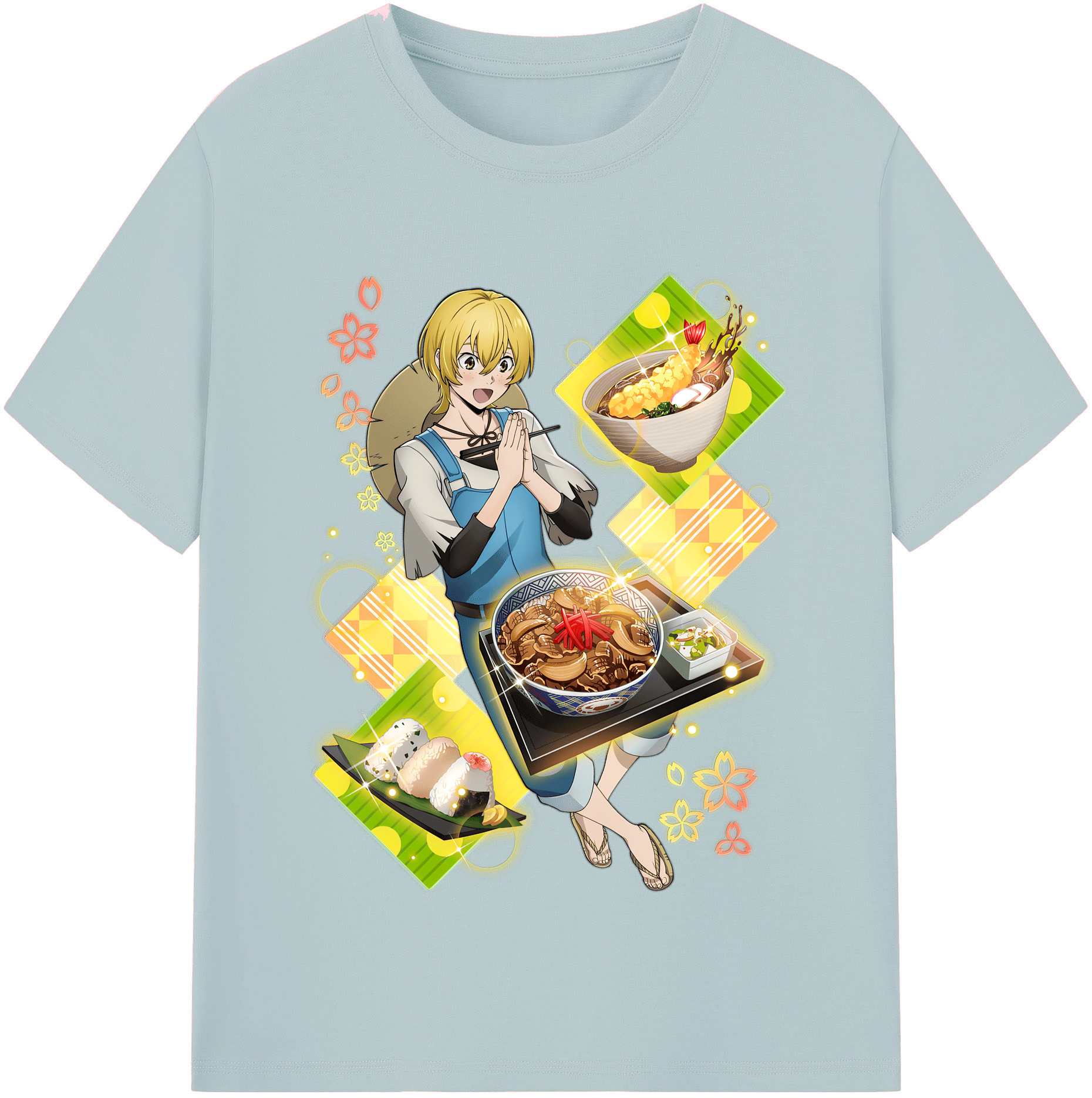 （画像用） 文豪ストレイドッグス Bungo Stray Dogs 綿100％半袖Tシャツ（フロントプリント）